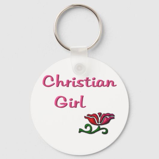 Porte-clés Boutons chrétiens (Recto)