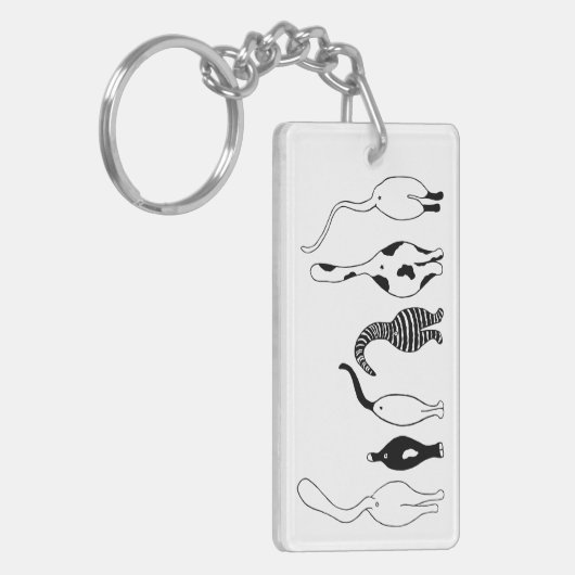 Porte-clés Boutons de chat (Devant gauche)