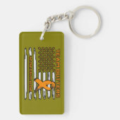 Porte-clés Boutons d'équipe - Porte - clé de l'armée (Dos)