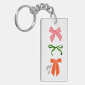 Porte-clés Bow Jolly Little Things Christmas  (Devant gauche)