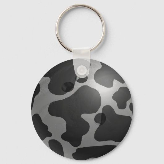 Porte-clés Bowling Ball Cow Grey (Recto)