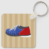 Porte-clés Bowling Ball et Pins Personnalisé (Dos)