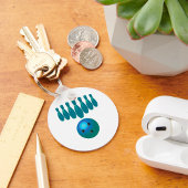 Porte-clés Bowling Ball et Pins Sports amusants