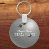 Porte-clés Bowling Ball Grey (Recto)