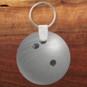 Porte-clés Bowling Ball Grey (Recto)