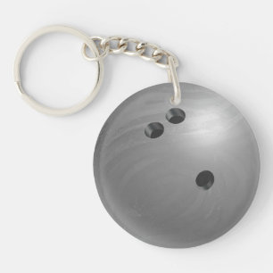 Porte-clés Bowling Ball Grey