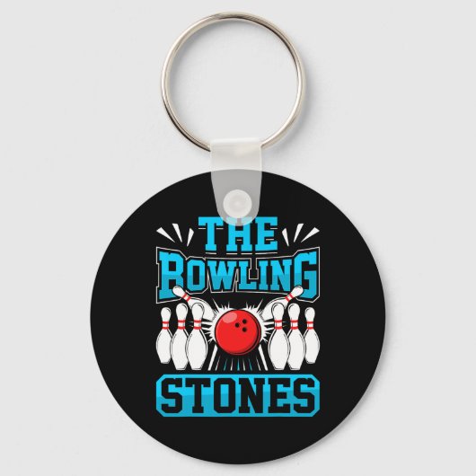 Porte-clés Bowling Bowling Stones Funny Bowlers Bowling L (Recto)