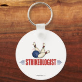 Porte-clés Bowling drôle (Recto)