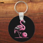 Porte-clés Bowling du Flamant rose (Recto)