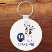 Porte-clés Bowling : Épargnez-moi (Recto)