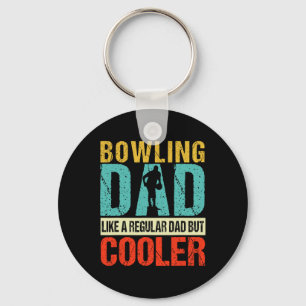 Porte-clés Bowling Papa Funny Bowlers Spare Bowling Pin Grève