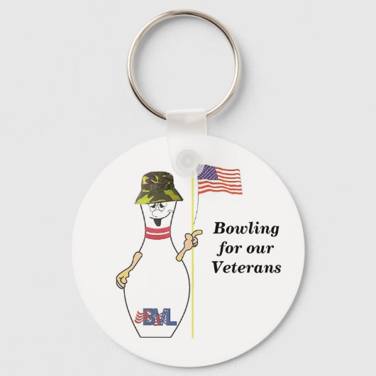 Porte-clés Bowling pour nos anciens combattants (Recto)