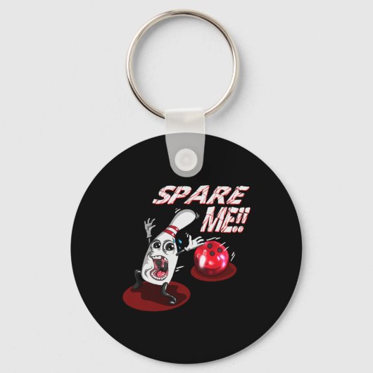 Porte-clés Bowling Spare Me Bowling Ll Bowling Pin Strike Bow (Recto)
