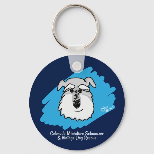 Porte-clés Bowser le Porte - clé Schnauzer (Recto)