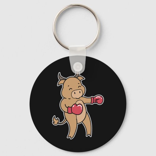 Porte-clés Boxe Bull Do (Recto)
