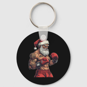 Porte-clés Boxe Et Mixed martial art Du Père Noël - Boxe De N