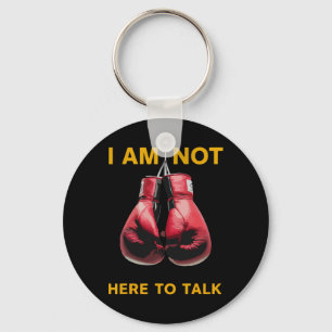 Porte-clés Boxe Kickboxing Amateur de boxe Boxeur Citation dr