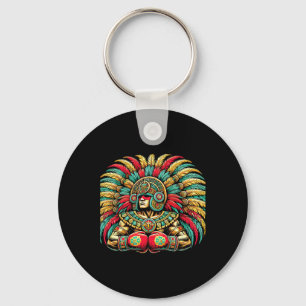 Porte-clés Boxe mexicaine Aztec Warrior Design