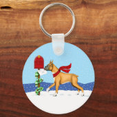 Porte-clés Boxe Noël (Recto)