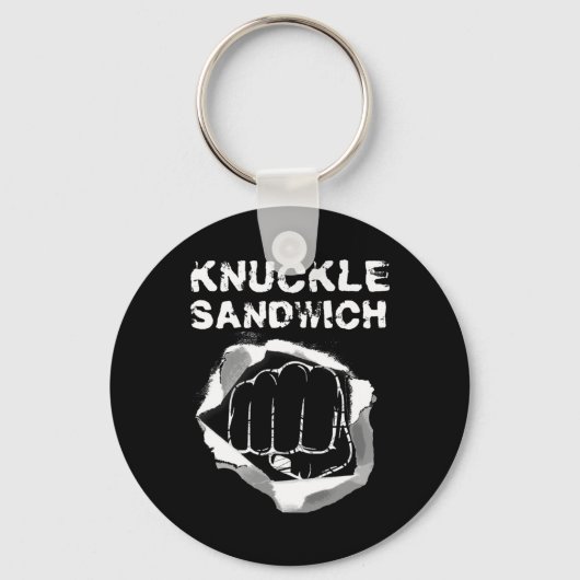 Porte-clés Boxe Pointe Poignée Knuckle Boxer (Recto)