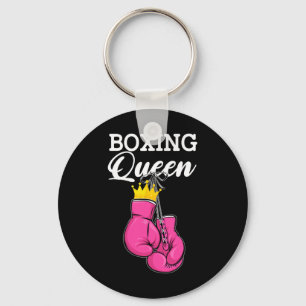 Porte-clés Boxe Queen Boxer Joueur Sport Lover Boxer