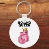 Porte-clés Boxe Queen Femen Boxing Girls Boxer Boxer 1 (Recto)