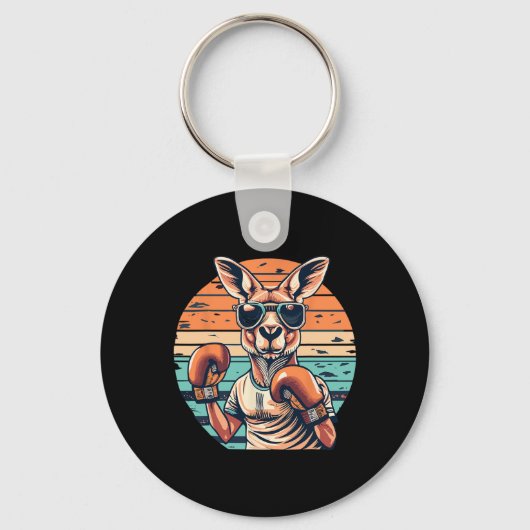 Porte-clés Boxe Roger Australian Kangaroo Boxer Kang (Recto)