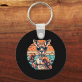 Porte-clés Boxe Roger Australian Kangaroo Boxer Kang (Recto)