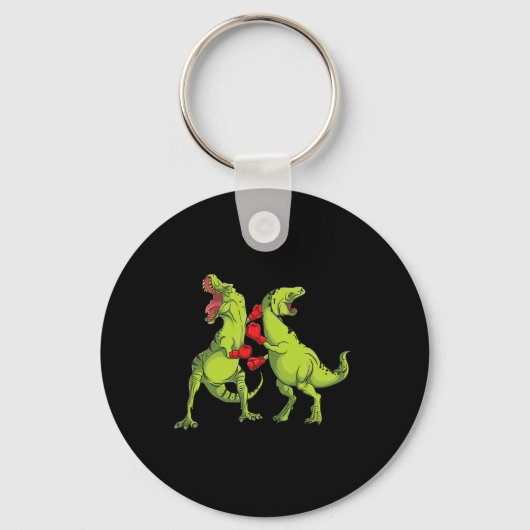 Porte-clés Boxe T-rex (Recto)
