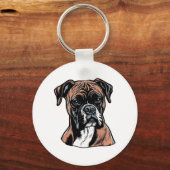 Porte-clés Boxer Buddy Humoristique Protective (Recto)