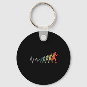 Porte-clés Boxer Heartbeat Boxer Fight Love