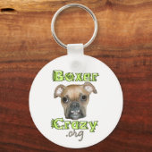 Porte-clés Boxer Porte - clé fou - Smile (Recto)