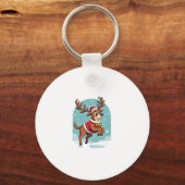 Porte-clés Boxer Reindeer Dash (Recto)