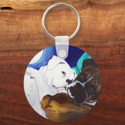 Porte-clés Boxes enregistrées (Recto)