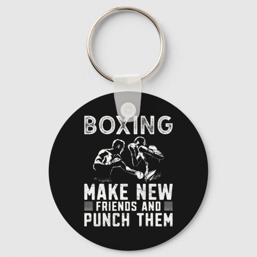 Porte-clés Boxeur de boxe 1 (Recto)