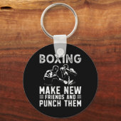 Porte-clés Boxeur de boxe 1 (Recto)