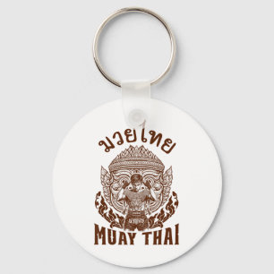 Porte-clés Boxeur de Muay Thai Amateur de boxe Boxe thaïlanda
