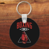 Porte-clés Boxing Coach Boxer Gants Trainer Boxer (Recto)