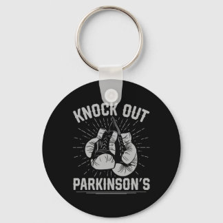Porte-clés Boxing Kickboxing Fighter Knock Out Parkinsons 
