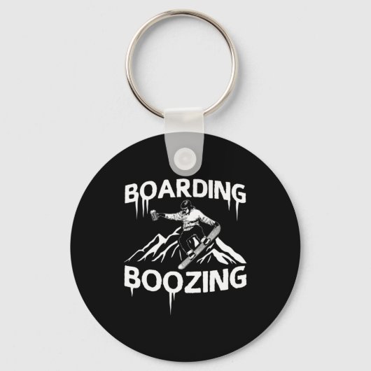 Porte-clés Boyage de snowboard (Recto)