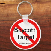 Porte-clés Boycott Porte - clé cible (Recto)