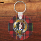 Porte-clés Boyd Tartan & Badge (Recto)