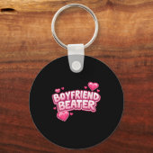 Porte-clés Boyfriend Beater Funny Tee  (Recto)