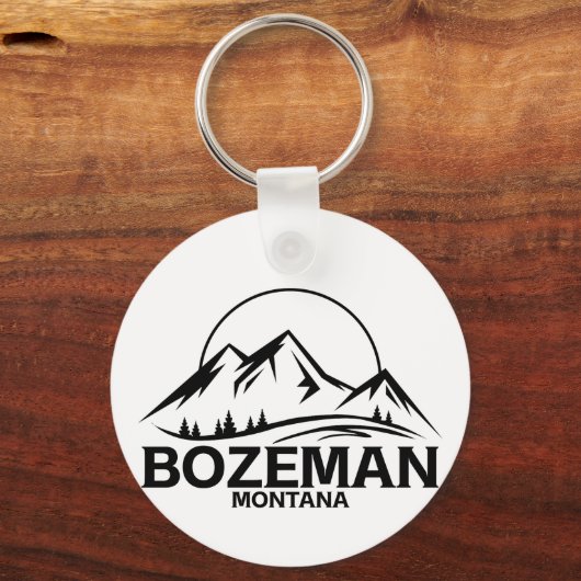 Porte-clés Bozeman, Montana (Verso)