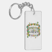 Porte-clés Bracelet à perles Lucky St. Patrick’s Day Design (Devant gauche)