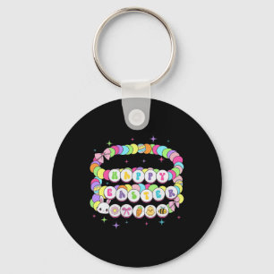 Porte-clés Bracelet d'amitié de Pâques Lapin de Pâques 