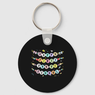 Porte-clés Bracelet Joyeuse Première Journée D'école Retour À