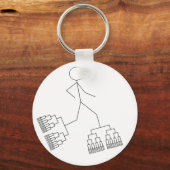 Porte-clés Bracket Man (Recto)