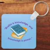 Porte-clés Braille (Verso)