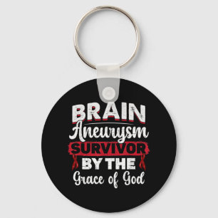 Porte-clés Brain Aneurysm Survivor Medical Condition Aneurysm